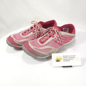 Merrell Pace Glove Ash Outdoor Hiking Shoe Womens Size 8.5 J68382 Pink White